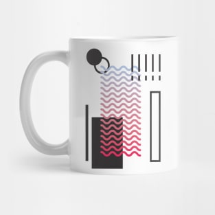 Abstract Waves Mug